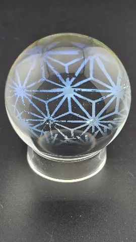 Fractured Geometry by Jared Omas, hand-blown glass from Passage Gallery in Pagosa Springs
