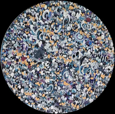 Untitled — Wood panel/Acrylic by Todd Shepherd