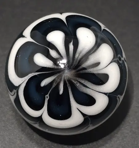 Blue and gold vortex — view 3
