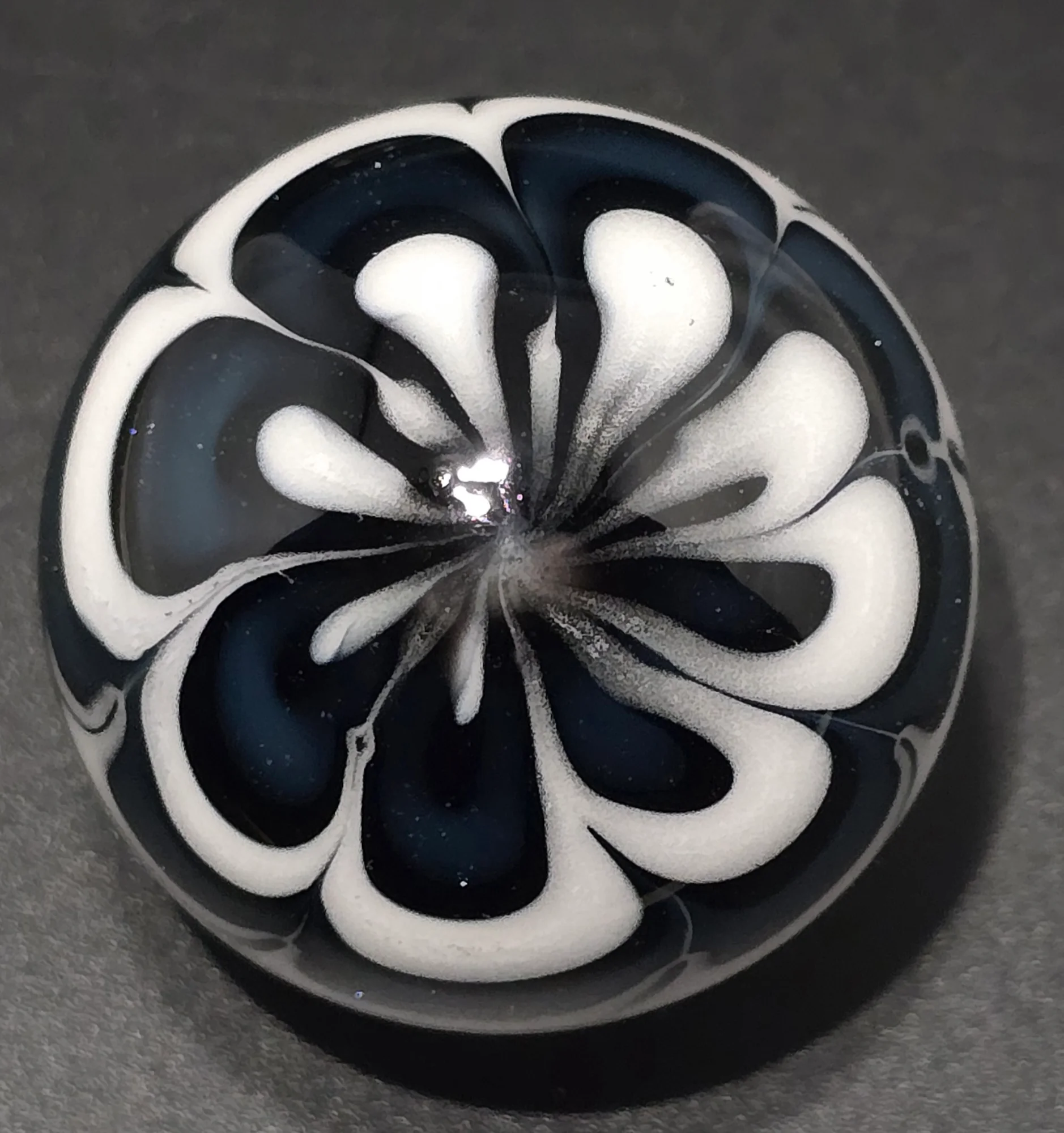 Blue and gold vortex
