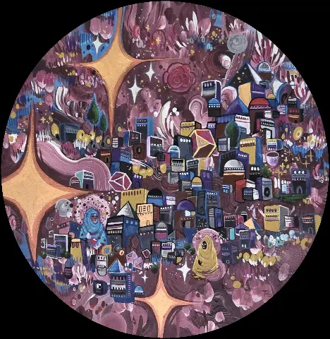 Keeping Covenant — Wood panel/Acrylic by Todd Shepherd
