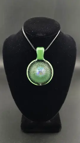 Verdant Key by Jared Omas, hand-blown glass from Passage Gallery in Pagosa Springs