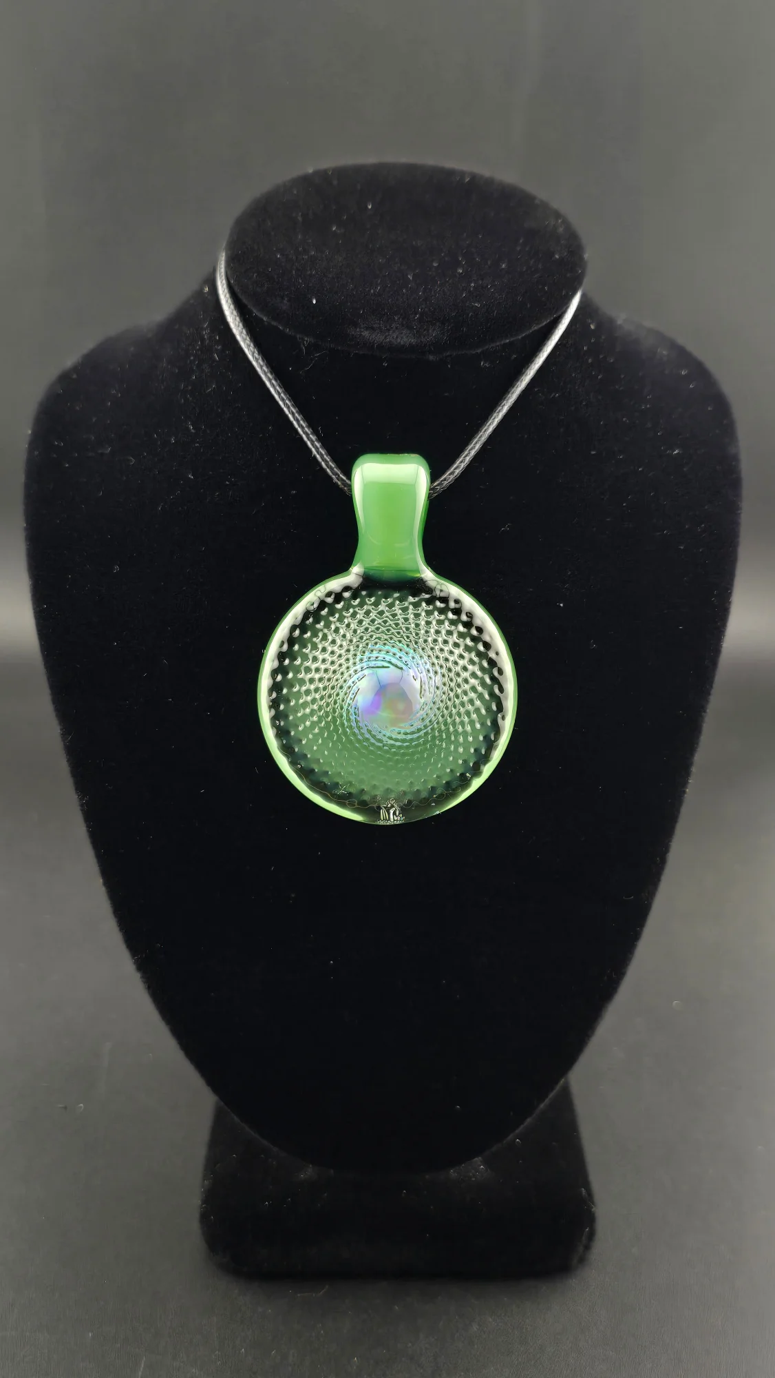 Verdant Key by Jared Omas, hand-blown glass from Passage Gallery in Pagosa Springs