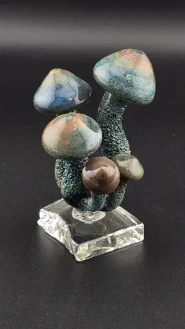 Mycelial Visions by Jared Omas, hand-blown glass from Passage Gallery in Pagosa Springs