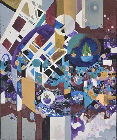 Leisurely Stroll — Canvas/Acrylic by Todd Shepherd