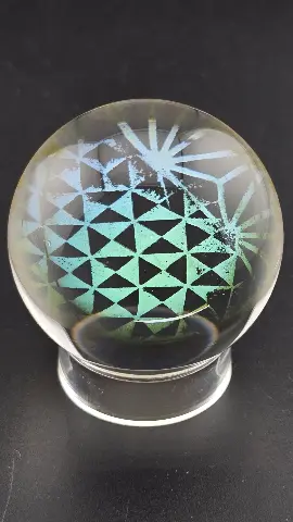 Solar Matrix by Jared Omas, hand-blown glass from Passage Gallery in Pagosa Springs