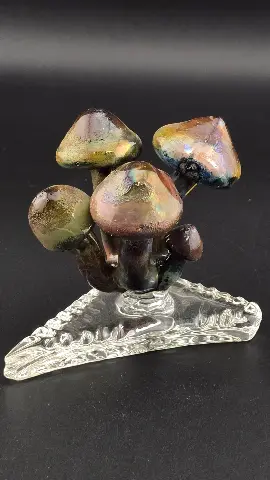 Forest Mirage by Jared Omas, hand-blown glass from Passage Gallery in Pagosa Springs
