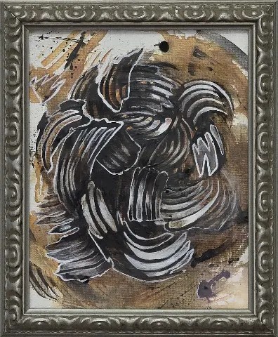 Howdy — Acrylic by Molly Gardner