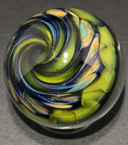Blue/Golden vortex — view 4