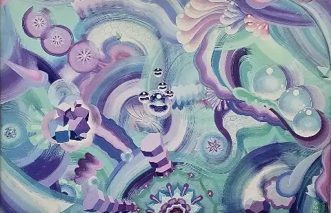 Earth Resonance — Canvas by Dylan Thomas Brooks