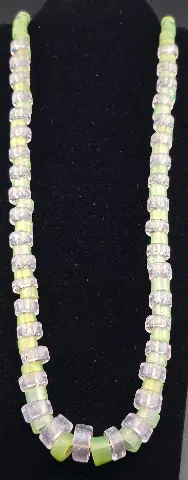 Green/Pink opal beads