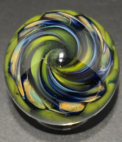 Blue/Golden vortex — view 3