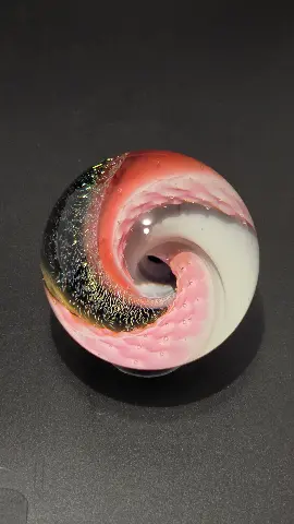 Rainbow Watering Hole by Jared Omas, hand-blown glass from Passage Gallery in Pagosa Springs