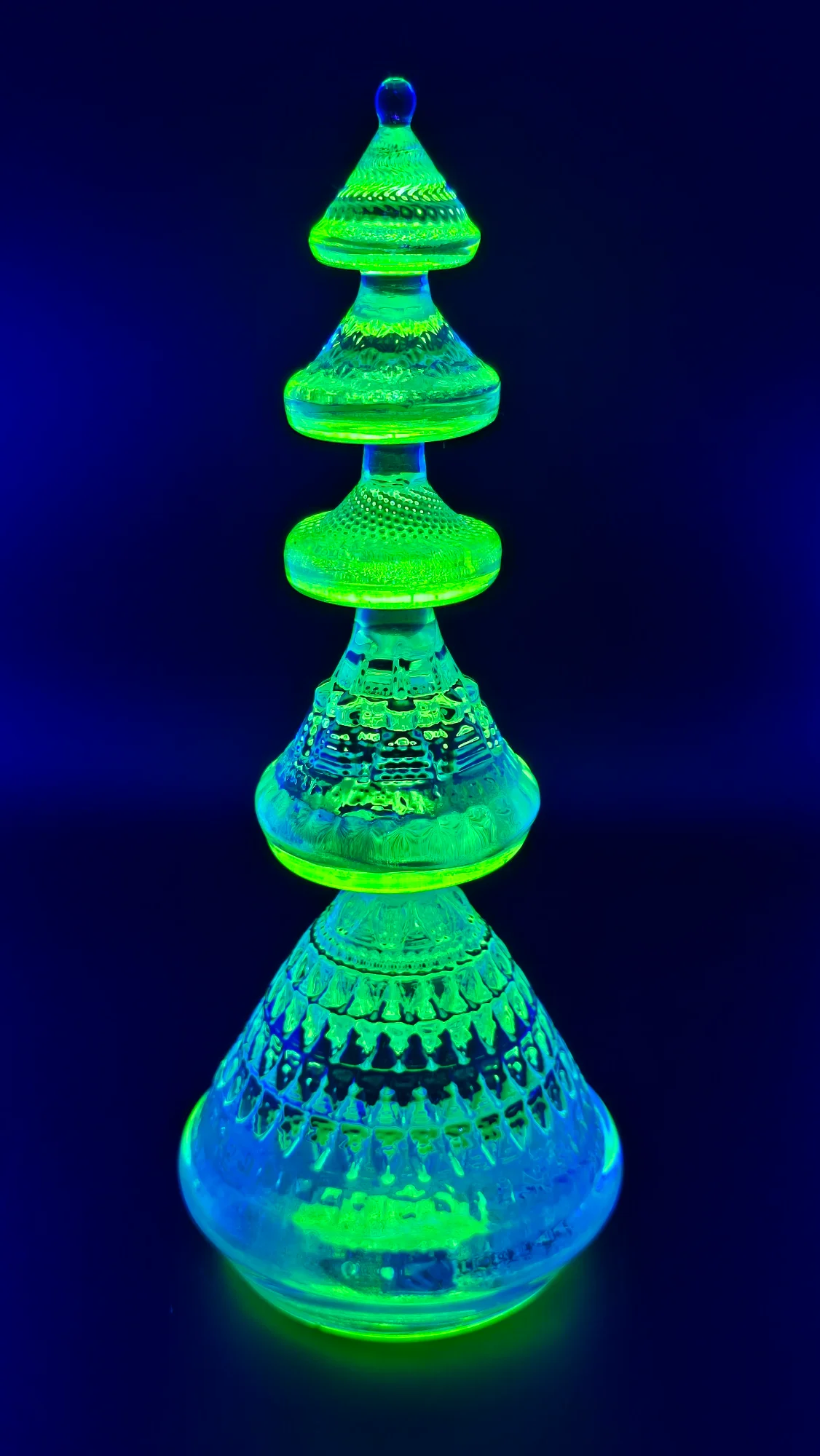 Temple Totem — Borosilicate Glass by Jared Omas / KRO Glass