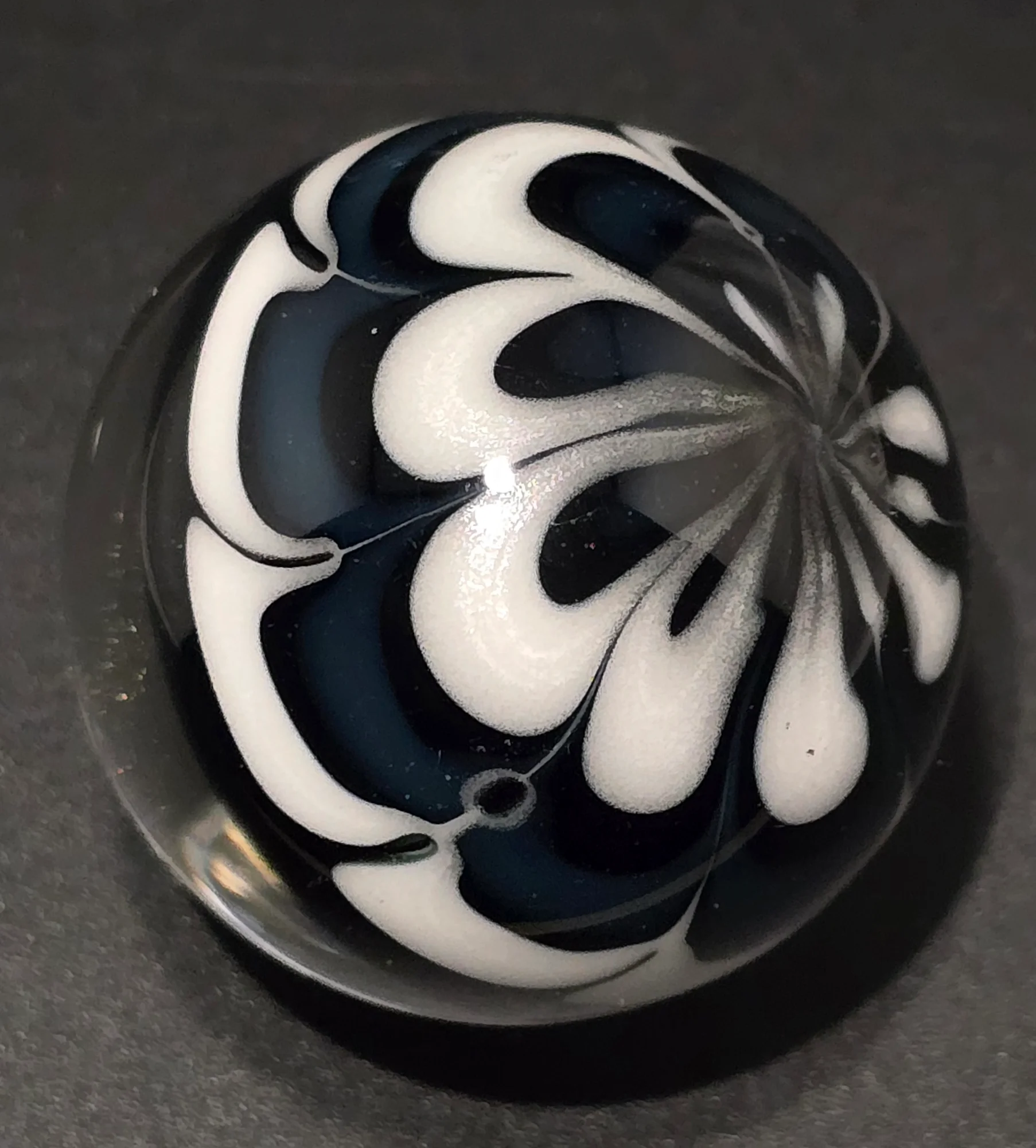 Blue and gold vortex