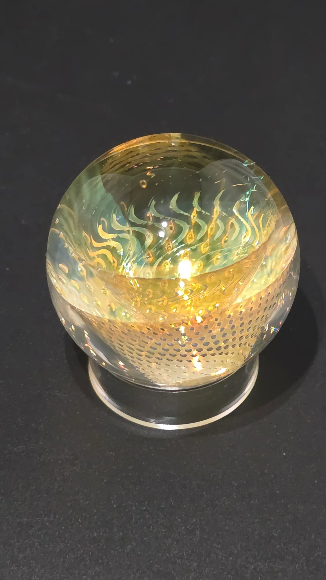 Solar Current by Jared Omas, hand-blown glass from Passage Gallery in Pagosa Springs